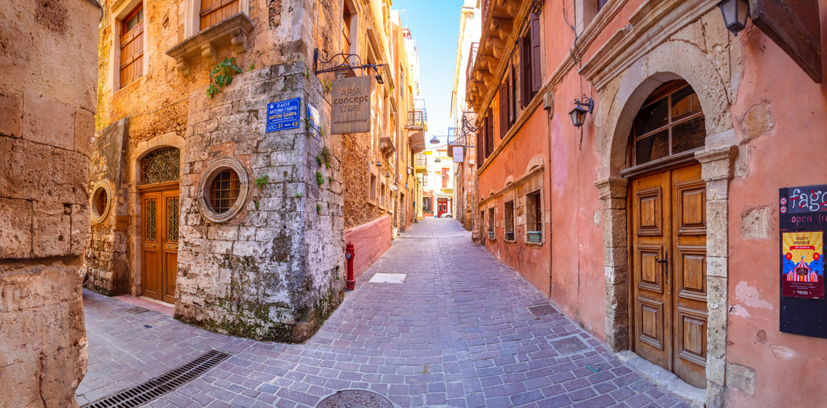 Chania old town alley